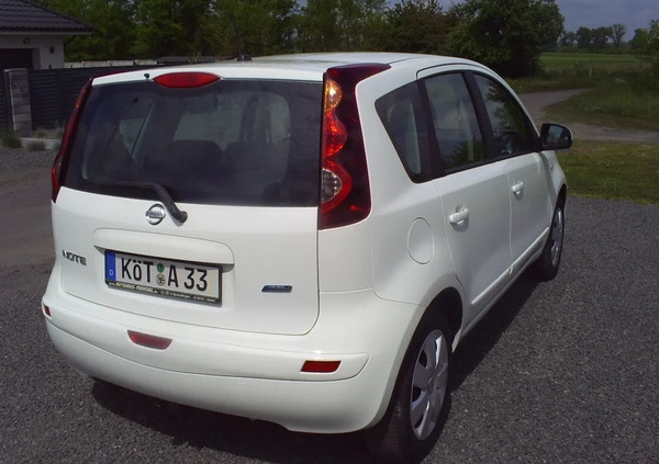 Nissan Note cena 17900 przebieg: 179432, rok produkcji 2011 z Sulechów małe 56